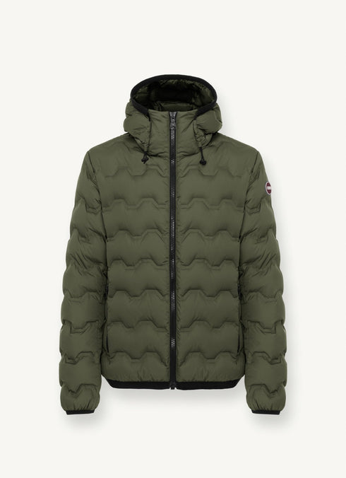 Piumino Uomo corto con motivo ondulato laserata Bush Colmar- Francavilla Moda